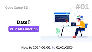 How to Day Month Year - PHP Date Function Tutorial || #code_camp_bd #php #php_problem_solve #2023