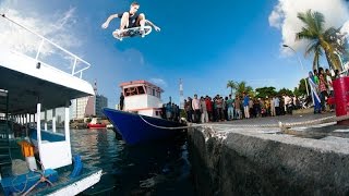 Street Skating On Boats In The Maldives with Nick Garcia \u0026 Friends  |  ISLAND HOPPING Part 1