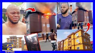Here’s What Led To The F!rɛ Outbreak Of Bishop Obinim’s Hotel Property;Hotel Guest Speaks