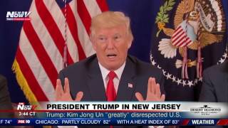 FNN: President Trump Holds Press Conference in New Jersey