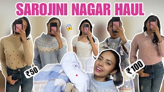 First Sarojini Nagar Haul 🛍️ | Trendy Outfits Under ₹500 🤯 | Budget-Friendly Shopping ✨