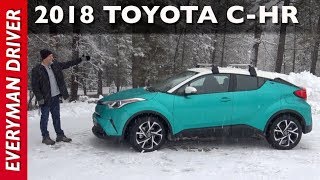 Here's the Snowy 2018 Toyota C-HR on Everyman Driver