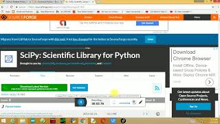 Lecture-1: OpenCv Install- Python-2.7.13, NumPy-1.8.1.0, Scipy-10.14.0, OpenCV-2.4.9