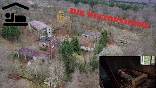 Hotel mitten im Wald - überall Müll und Scherben - Lost Place