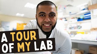 My First Ever Lab Vlog! A Tour Of My Lab