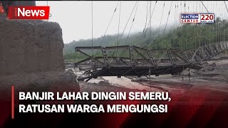 Banjir Lahar Dingin Gunung Semeru, Jembatan Gantung Kali Regoyo, Lumajang, Putus
