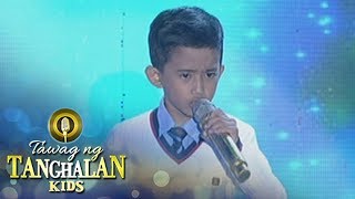 Tawag ng Tanghalan Kids: John Clyd Talili | Keep Holding On (Round 4 Semifinals)