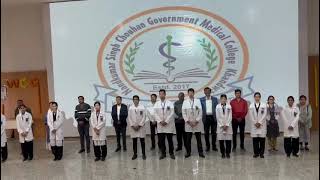 White coat ceremony 👩‍⚕️NSC GMC KHANDWA