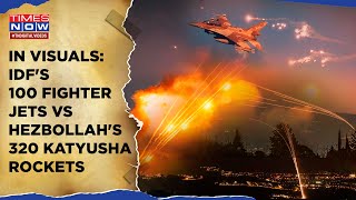 Hezbollah Strikes With '320 Katyusha' Blitz As 100 IDF Jets Carpet Bomb Lebanon | All Out War? Watch