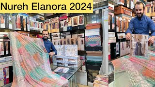 Nureh Elanora Collection / 2024 Collection / Chiffon Articles / Handmade Suits / Shahnaz Silk