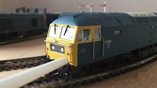 BR Blue Heljan Class 47 Review