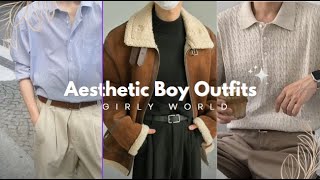 Aesthetic Boy Outfits | Soft boy outfit Ideas for 2025 Trendy men's fashion