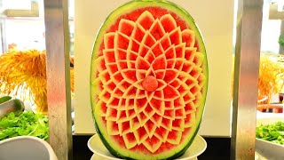 KARPUZ DEKORU NASIL YAPILIR  / WATERMELON CARVİNG / OYMACILIK