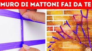 30 SEMPLICI MODI PER DIPINGERE LE PARETI || Tutorial fai da te e trucchi per riparare le cose