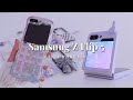 Lots of Aesthetic Cases For Z Flip 5 Unboxing + Galaxy Themes