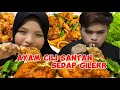 SUMPAH SEDAP‼️AYAM CILI SANTAN DAN TELUR DADAR#subscribe #mukbang #fypシ゚viral #ayamcilisantan