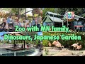 Como Zoo with MN Family | Dinosaurs | Japanese Garden | Vlog June 2024