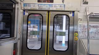 磐越西線E721系半自動ドア操作と車内放送～郡山駅にて～