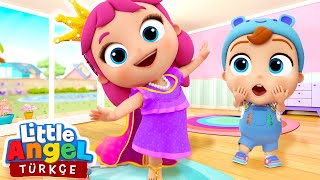 Prenses İle Bir Gün, Bebek Barbie | Eğlenceli Ve Öğretici Çocuk Şarkıları | Little Angel Türkçe