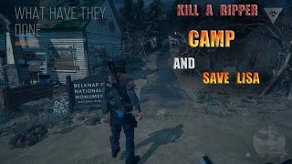 Kill Rippers camp and save lisa in Hard mode #daysgone #daysgonepc  {WATCH TILL THE END}