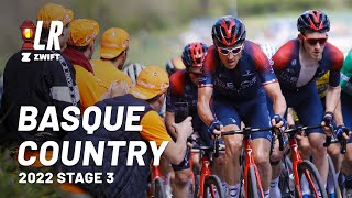 Geraint Thomas Superdomestique | Itzulia Basque Country Stage 3 2022 | Lanterne Rouge x Zwift