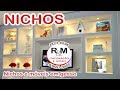 NICHOS E MÓVEIS DE GESSO E DRYWALL ► IDEIAS ► MODELOS ►CATALOGO DRYWALL (R&M GESSO)