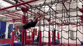 Ayden Betz 1st place Ninja Warrior Courses 1 \u0026 2 Texas Ninja League (TNL)