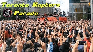 NBA Raptors Parade Downtown | Toronto | Canada 2019