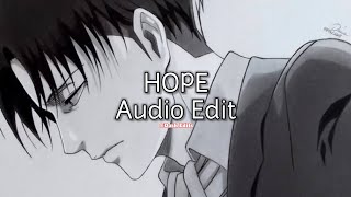 hope - xxxtentacion 『edit audio』@quitezyaudios