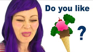 Do You like Broccoli Ice-cream Song | Simple Nursery Rhymes by Lily Fresh