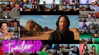 John Wick: Chapter 4 - Final Trailer Reaction Mashup 😎🩸 - Keanu Reeves, Donnie Yen
