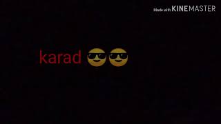 || Karad 😎😎MH 50😎😎 famous places || new whatsapp status no copy right song