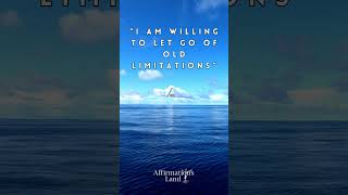 I am willing to let go of old limitations #louisehayaffirmations #selflove  #selfimprovement #Love