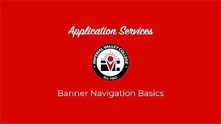 App Services Training 2: Banner Navigation Basics