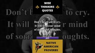 Most Famous Native American Proverbs 4 | #short