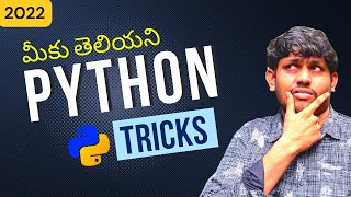 Top 5 Python Tricks In Telugu | Python Tricks & Tips In Telugu | Python Coding | Python In Telugu