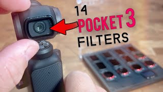 DJI Pocket 3 Mega Pack of Filters for creative shots!