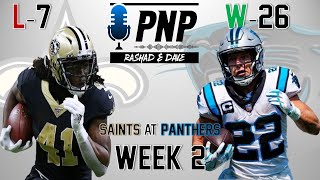Carolina Panthers MARCH ON the New Orleans Saints  26-7 ||  Week 2