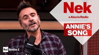 Nek dal vivo a Alza la Radio - \