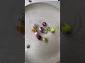 HABA Wave Slope ASMR Healing Marble Continuous Rotation Rolling Course +F #marblerun