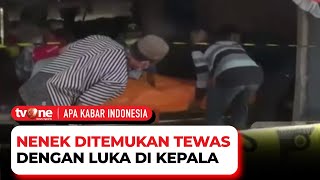 SADIS, Seorang Wanita Ditemukan Tewas di Dalam Warung Dengan Luka di Kepala | AKIP tvOne