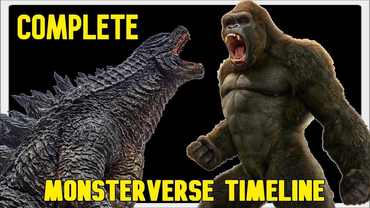 COMPLETE MONSTERVERSE TIMELINE (Godzilla Vs. Kong) - YouTube