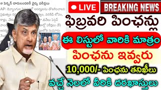 ఫిబ్రవరి 2 నుంచి కొత్త పింఛన్లు|ap schemes 2025|february schemes update 2025|latest ap pensions news