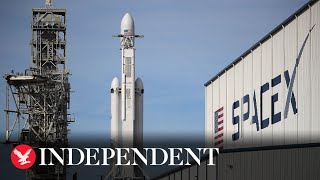Live: SpaceX launch supplies to International Space Station