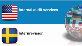 Learn Swedish vocabulary #Topic = Accounting, auditing and fiscal services