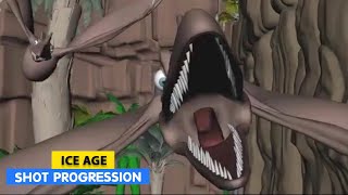 Ice Age: No Time For Nuts 4D Shot Progression | Animation Breakdowns | 3D Animation Internships
