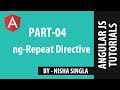 AngularJS Tutorial 4 - ng-Repeat