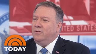 Mike Pompeo Talks North Korea, Andrew McCabe And Hoda Muthana | TODAY