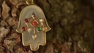 Hamsa hand charm