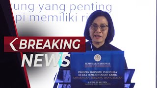 BREAKING NEWS - Menkeu Sri Mulyani Bicara soal Ekonomi Indonesia di Era Pemerintahan Baru